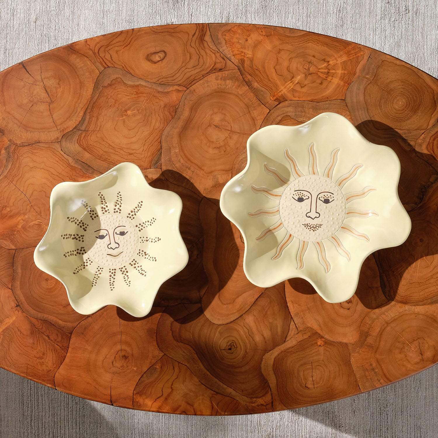 Solene Ceramic Bowl - Set of 2