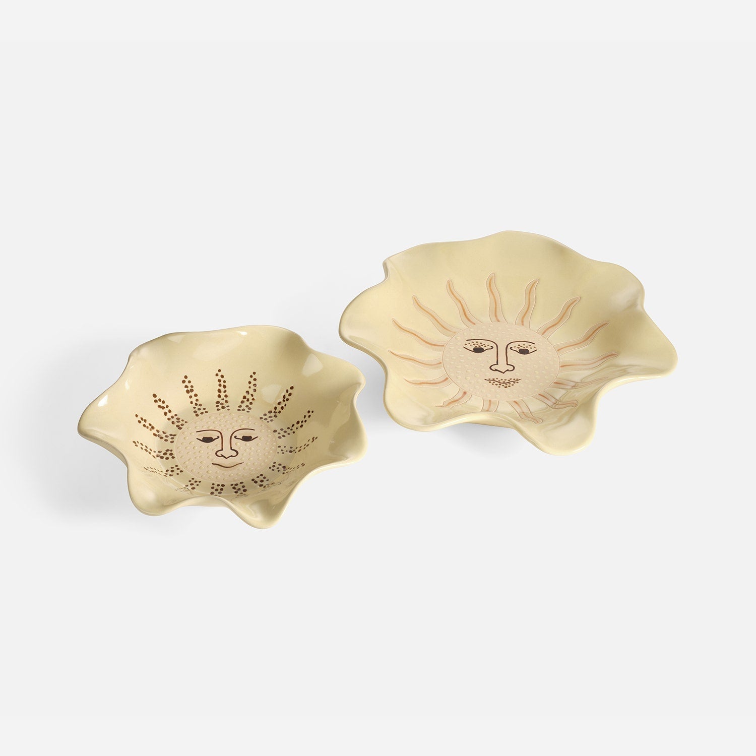Solene Ceramic Bowl - Set of 2