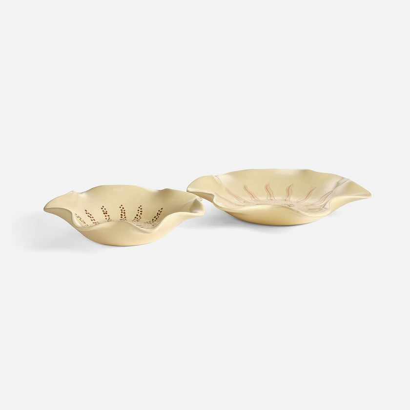 Solene Ceramic Bowl - Set of 2