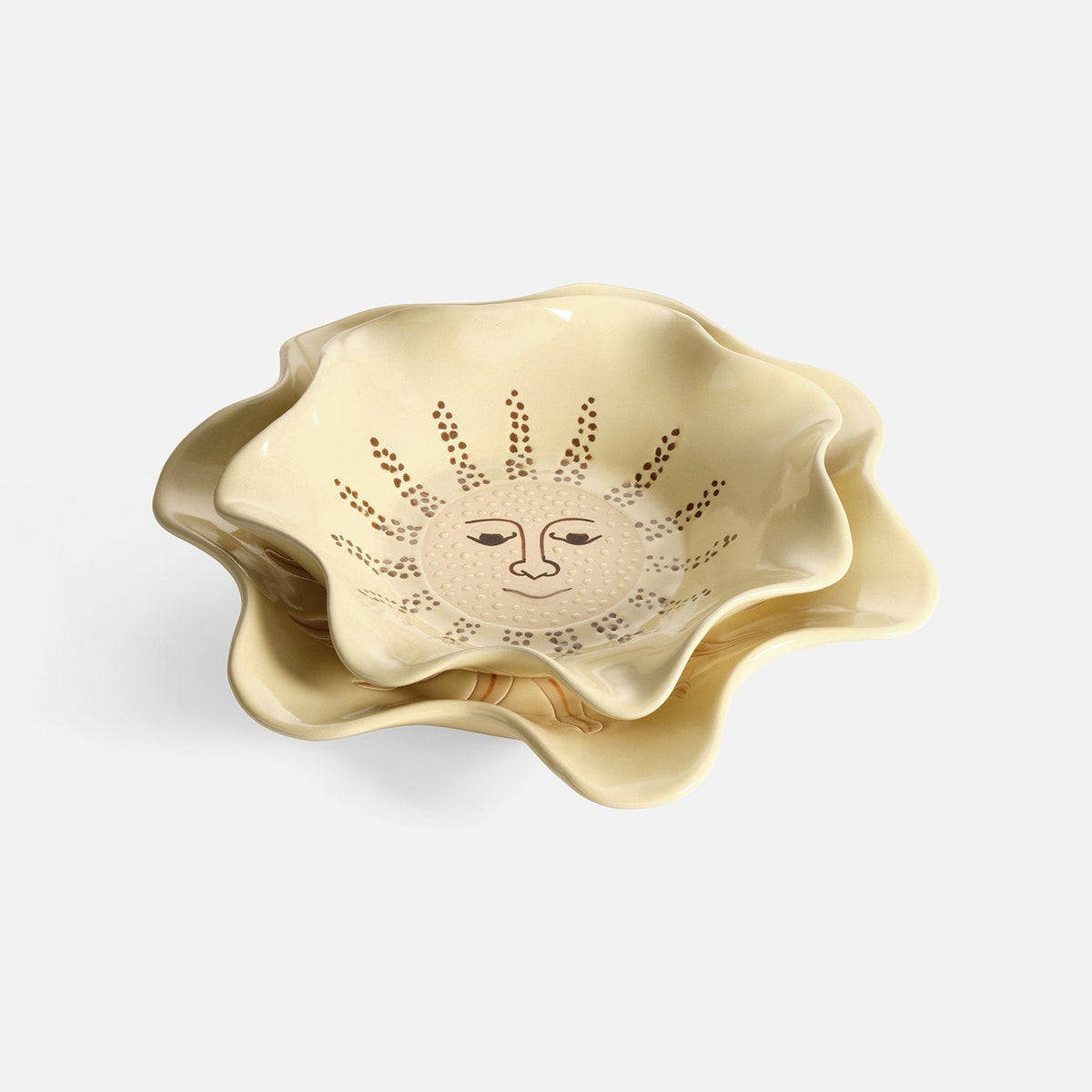 Solene Ceramic Bowl - Set of 2