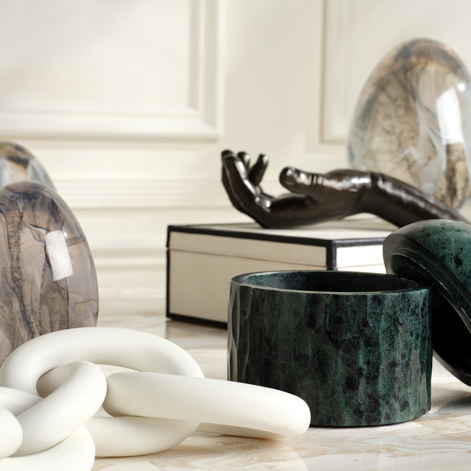 Waller Marble Box - Set of 2
