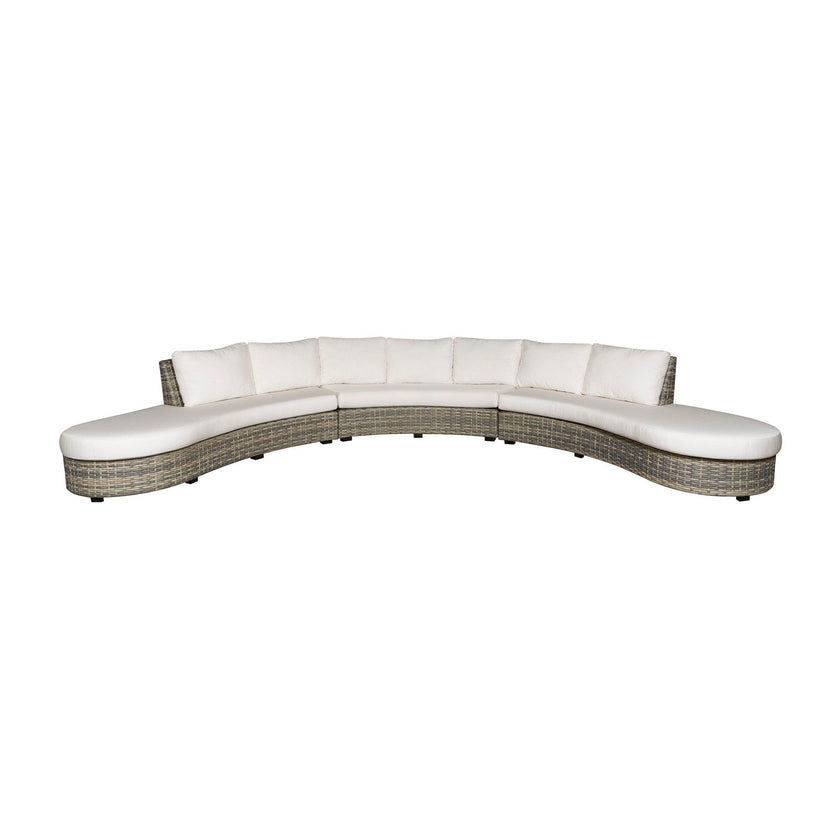 Vanguard Montclair Outdoor Left Curved Lounge