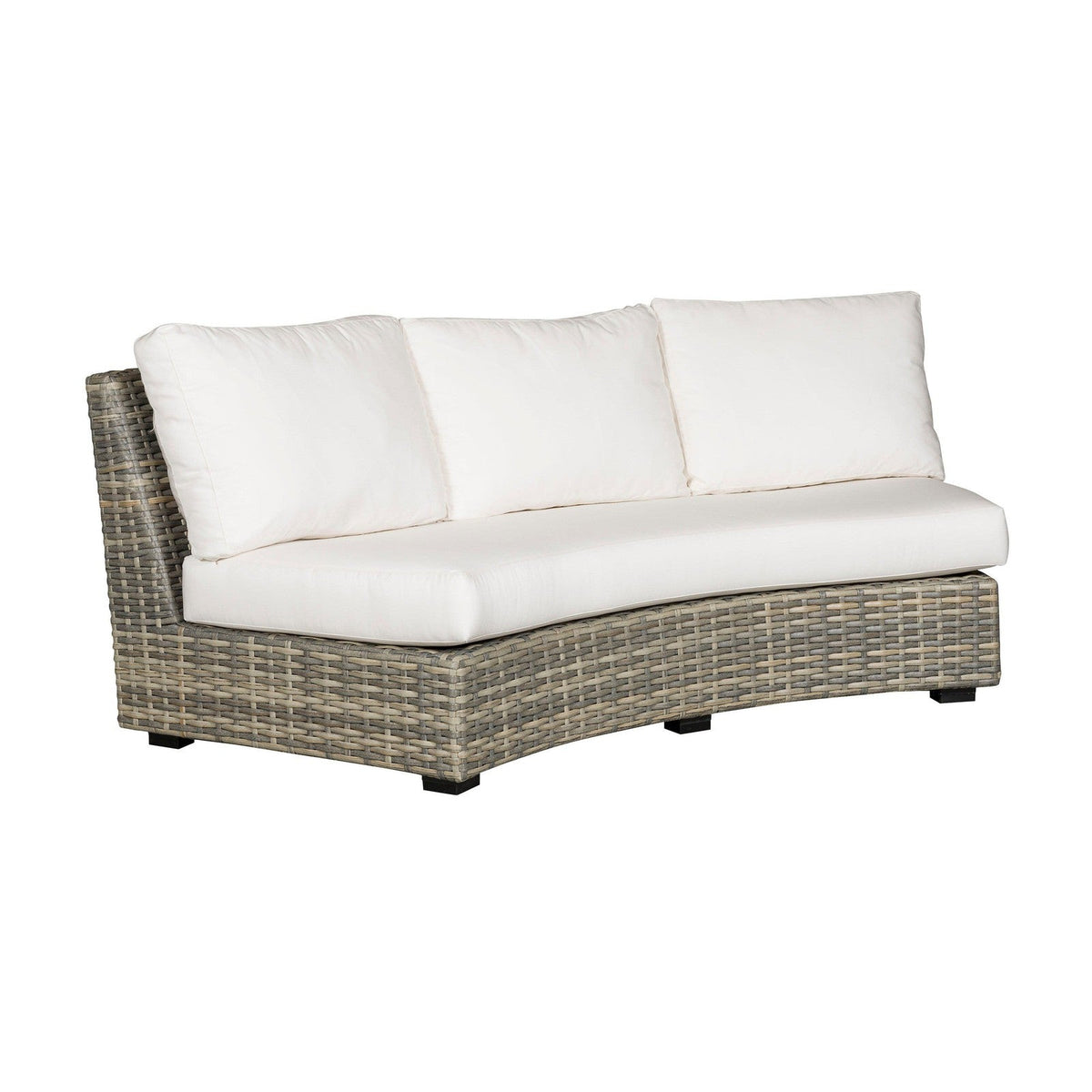 Vanguard Montclair Outdoor Large Curved Armless Sofa
