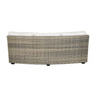 Vanguard Montclair Outdoor Large Curved Armless Sofa