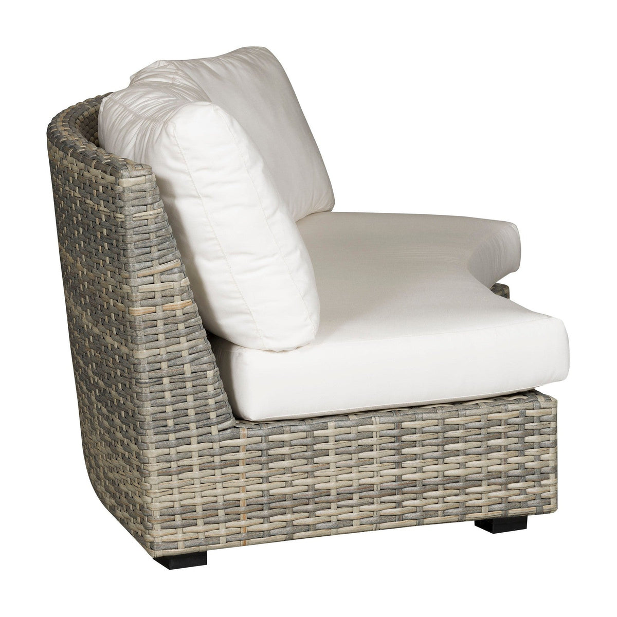 Vanguard Montclair Outdoor Large Curved Armless Sofa