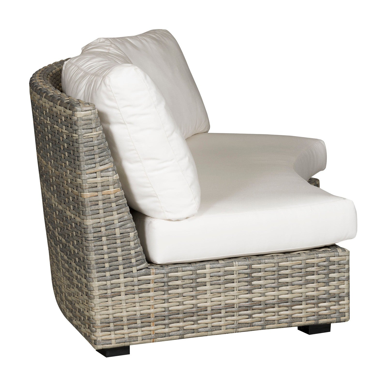 Vanguard Montclair Outdoor Large Curved Armless Sofa