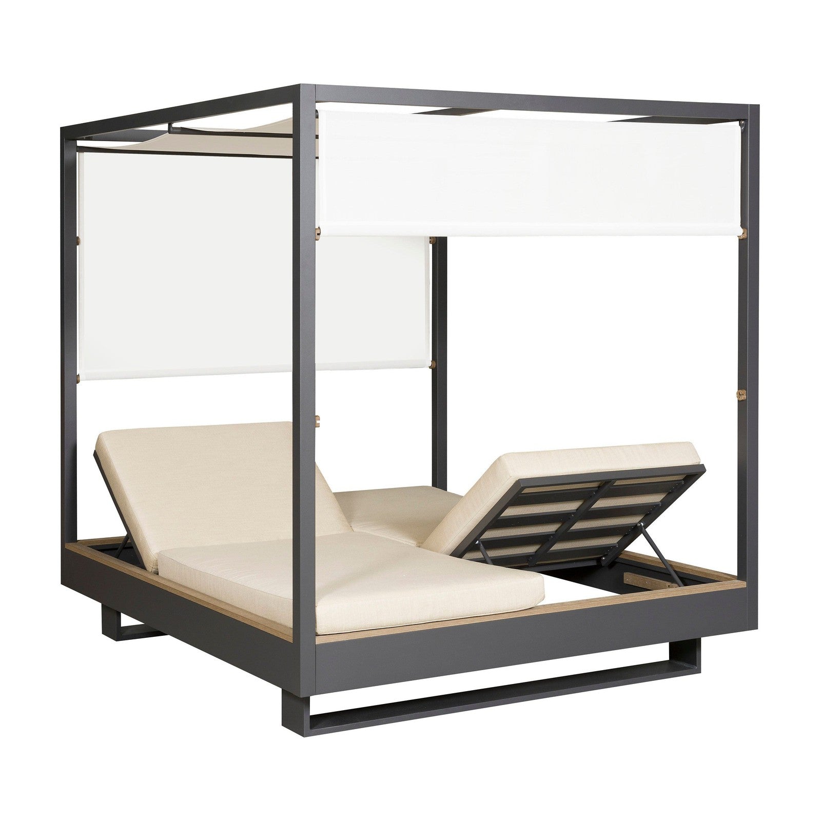 Vanguard Montecito Outdoor Double Reclining Chaise w/Cushns