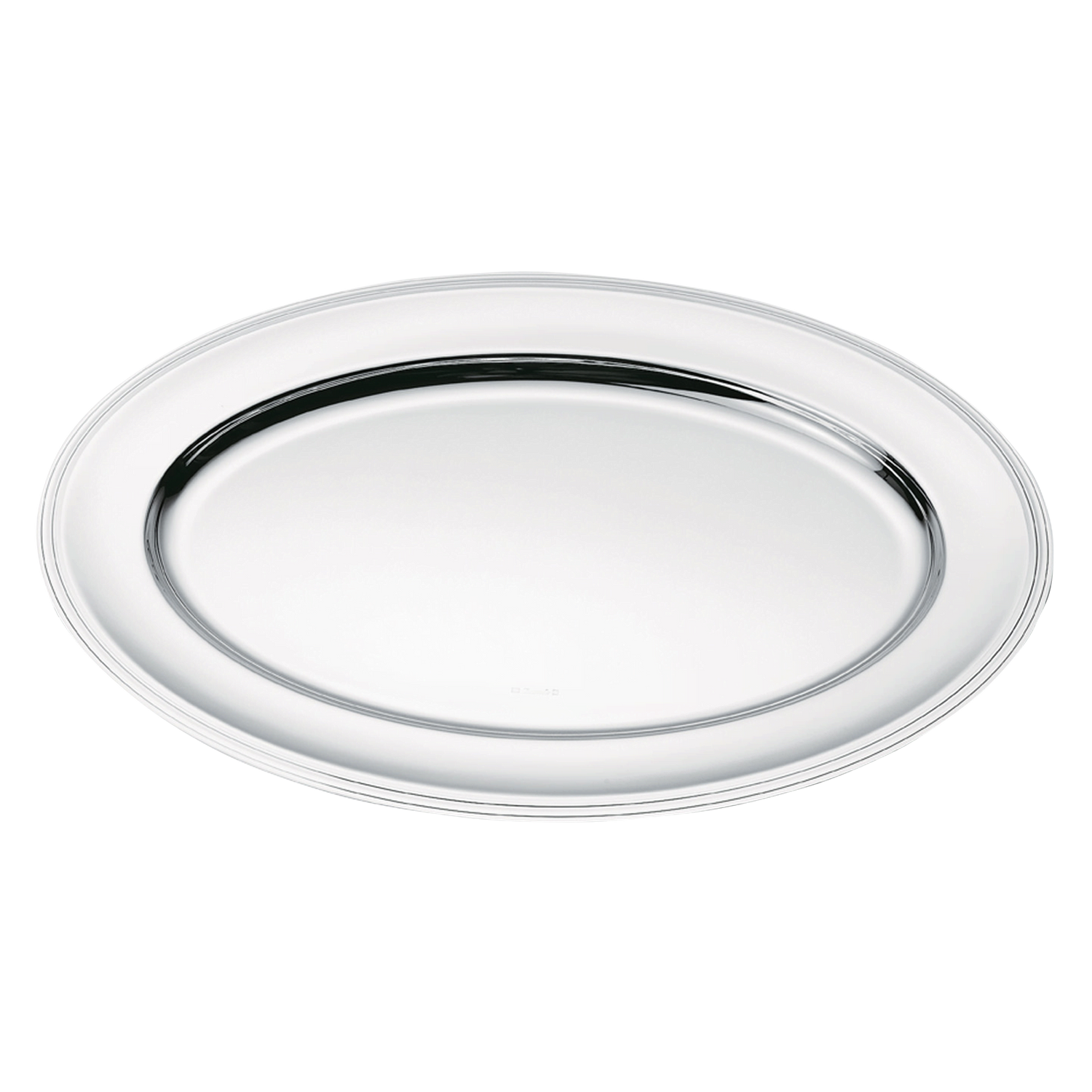 Christofle Albi Silver Plated Oval Platter 45 Cm