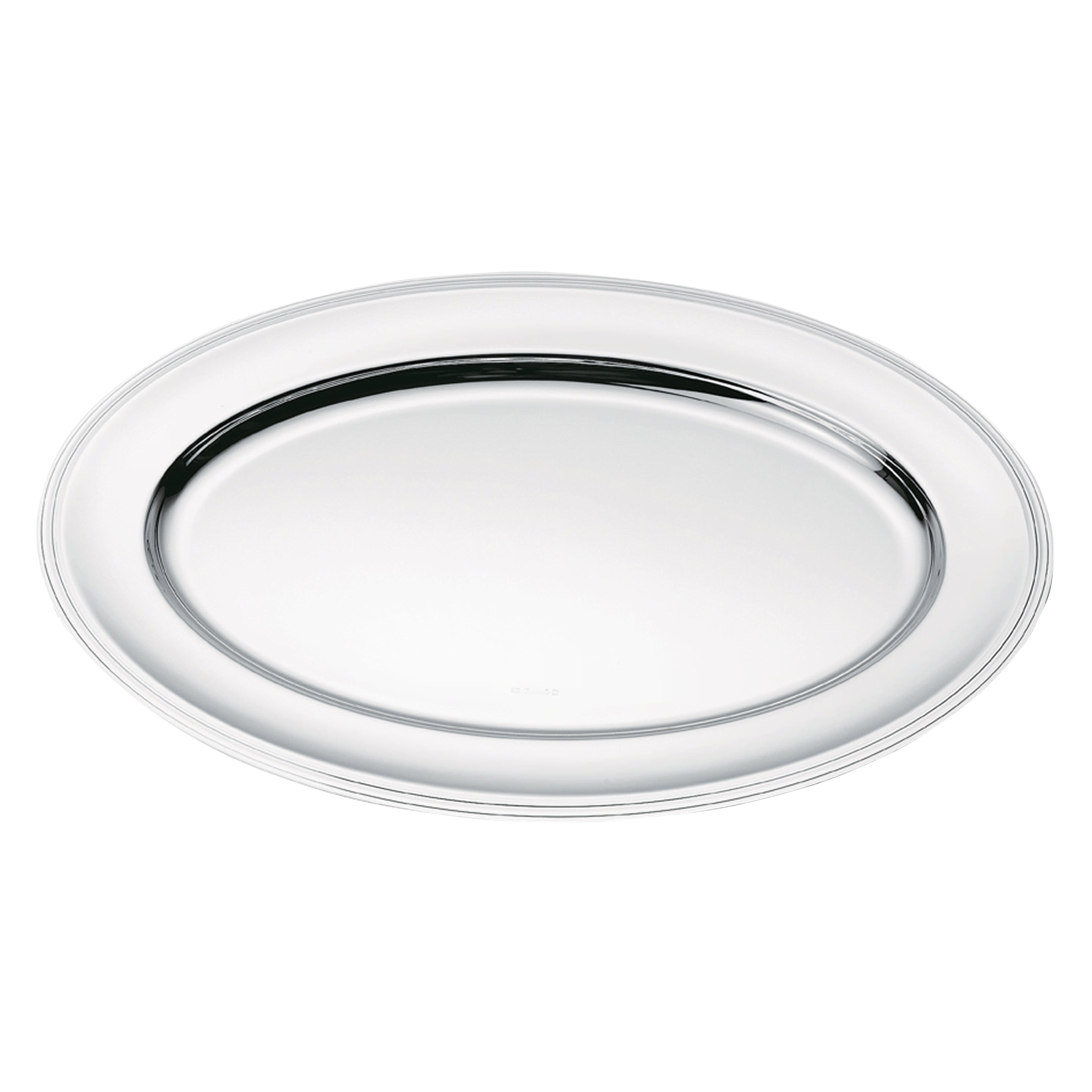 Christofle Albi Silver Plated Oval Platter 45 Cm