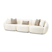 Michael Amini Le Montreaux 5-Piece Modular Sectional - Gardenia