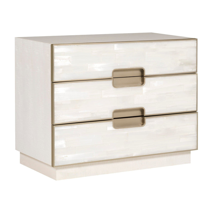 Vanguard Splendor Selenite Nightstand 36