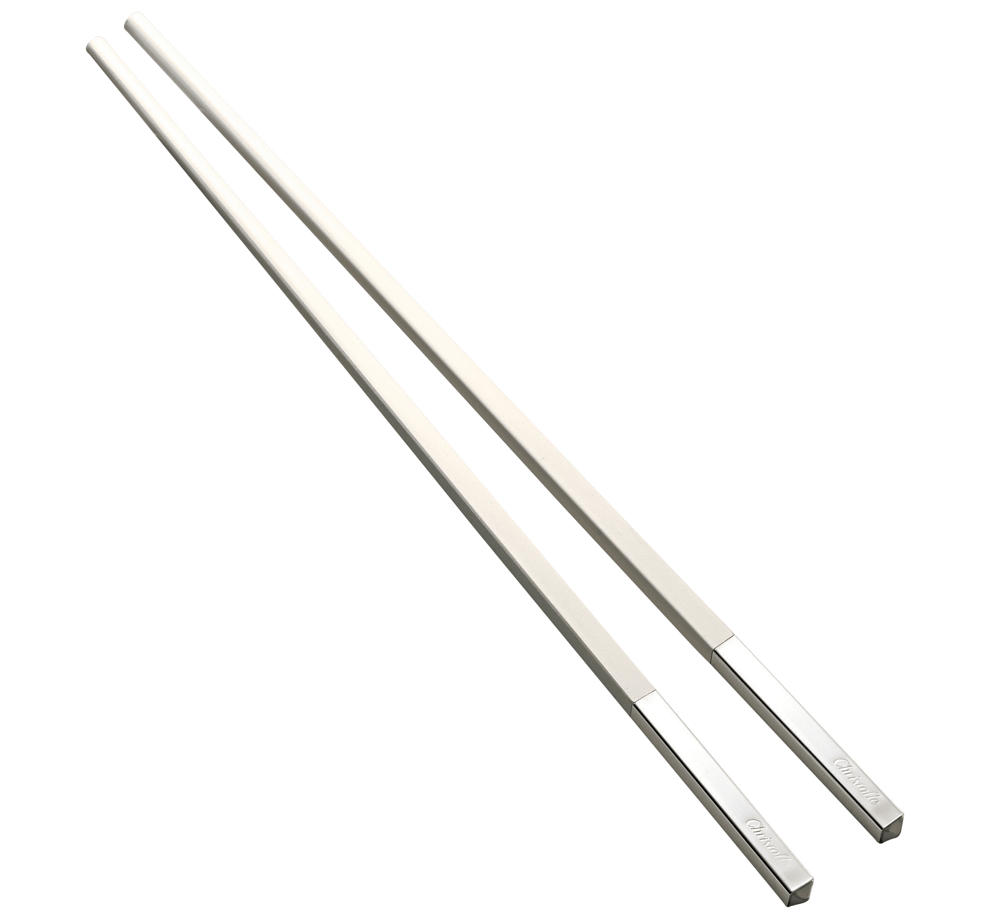 Christofle Uni Silver Plated Chinese Chopsticks - Set of 2