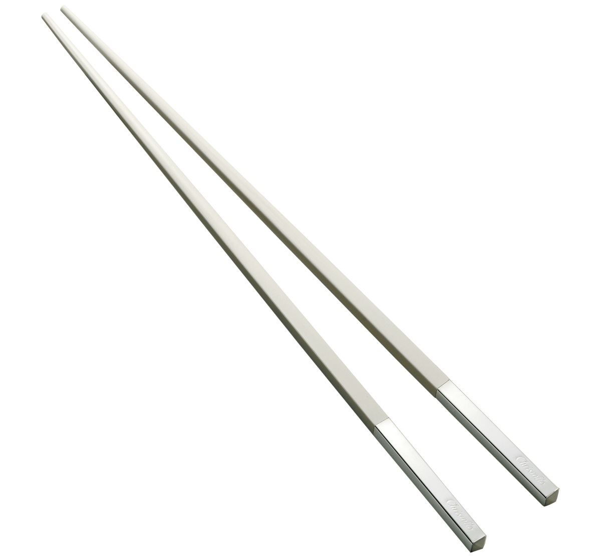 Christofle Uni Silver Plated Japanese Chopsticks - Set of 2