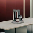 Christofle Perspectives Aluminium Candelabra Chrome