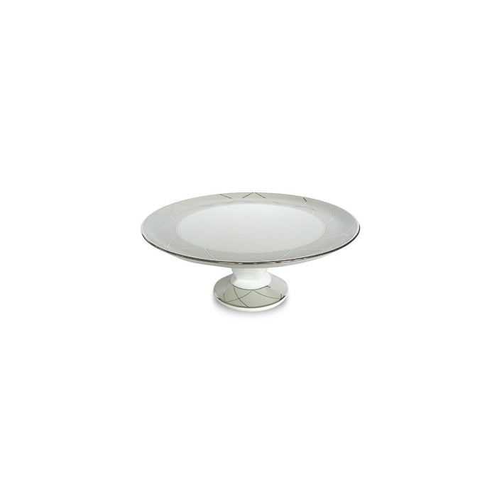 Haviland Clair De Lune Arcades Footed Cake Platter