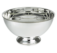 Christofle Malmaison Silver Plated Punch Bowl