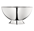 Christofle Malmaison Silver Plated Punch Bowl