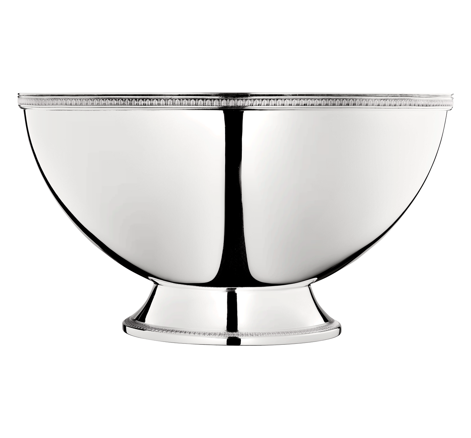 Christofle Malmaison Silver Plated Punch Bowl