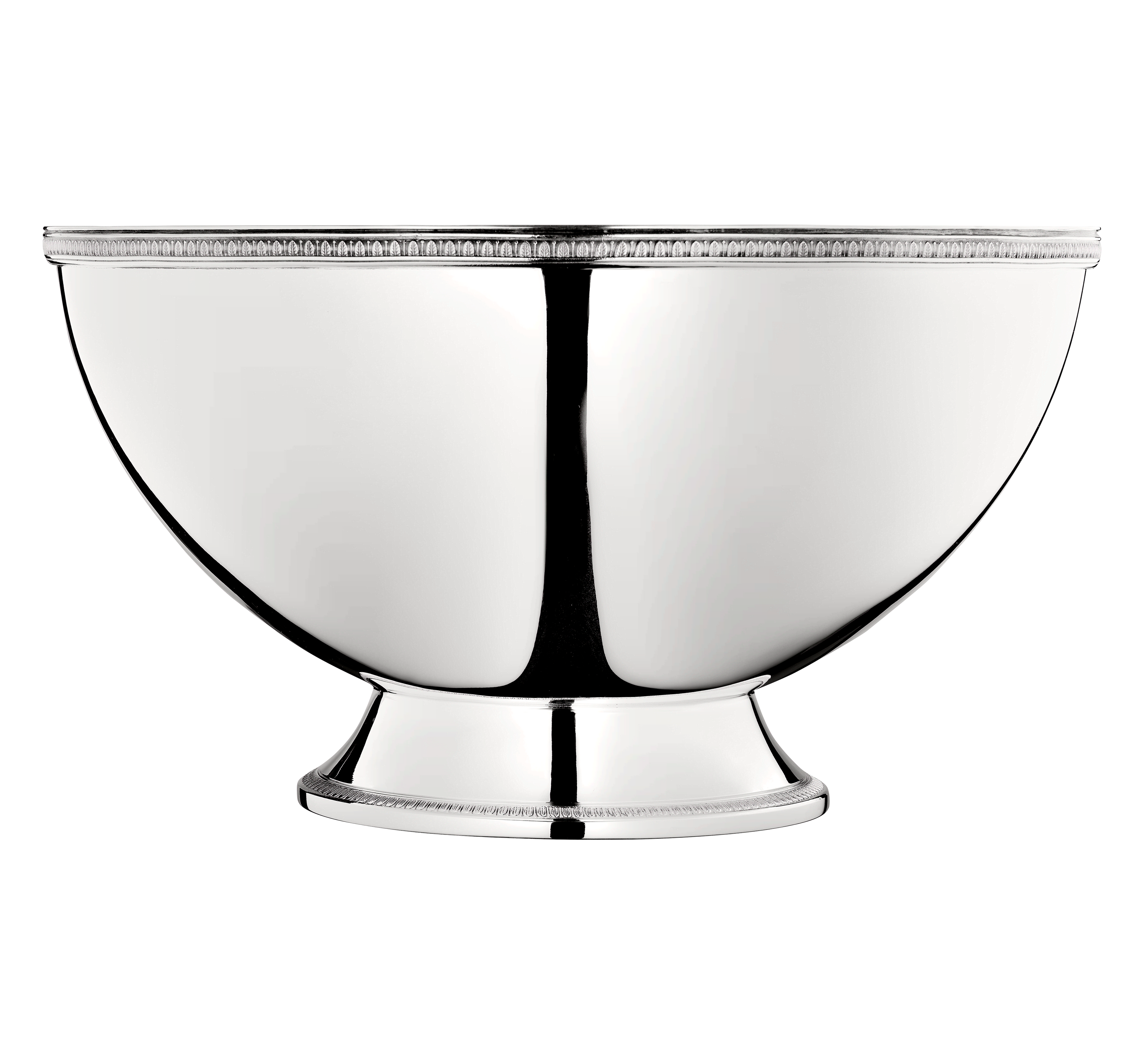 Christofle Malmaison Silver Plated Punch Bowl
