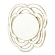 Michael Amini Camellia Field Wall Mirror - Antique Gold
