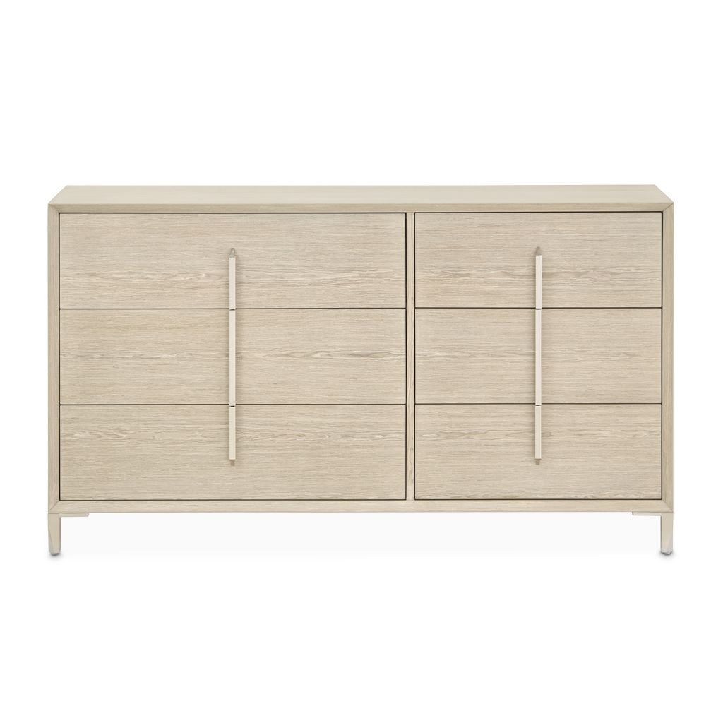 Michael Amini Lotus Bay Small Dresser - Sand