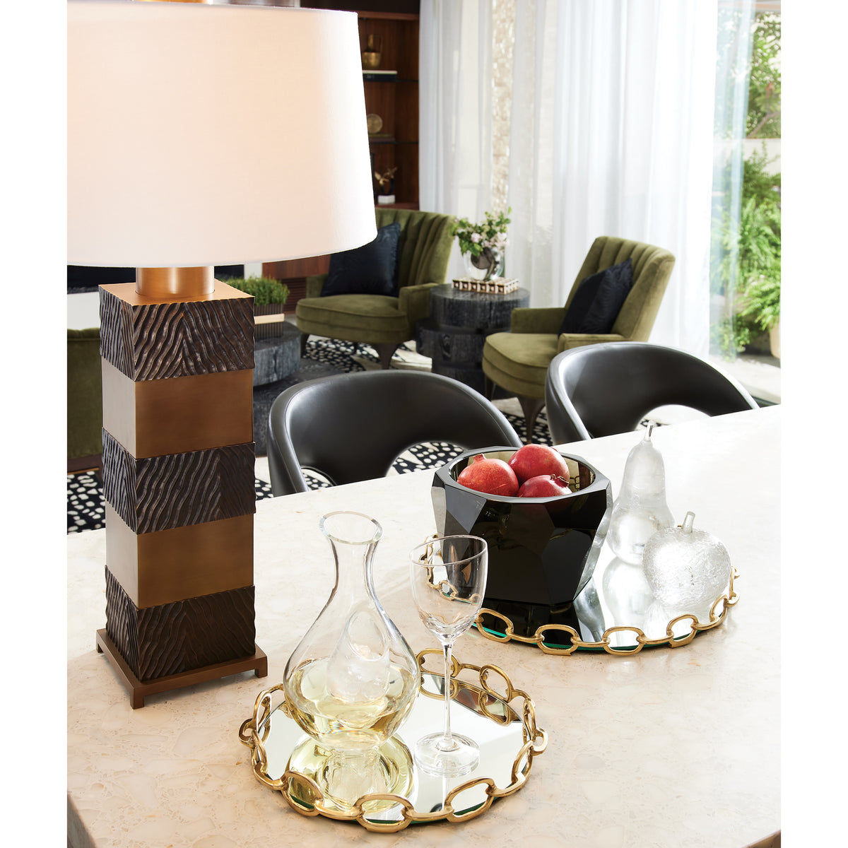 Global Views Pivot Side Table by Ashley Childers