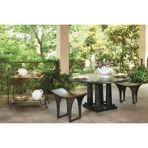 Global Views White Twisted Vine Bowl