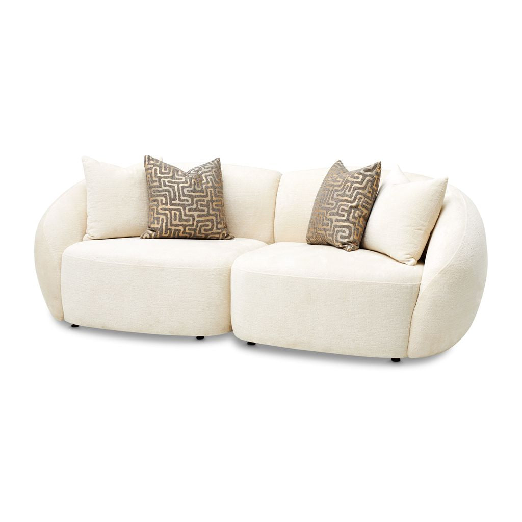 Michael Amini Le Montreaux 5-Piece Modular Sectional - Gardenia