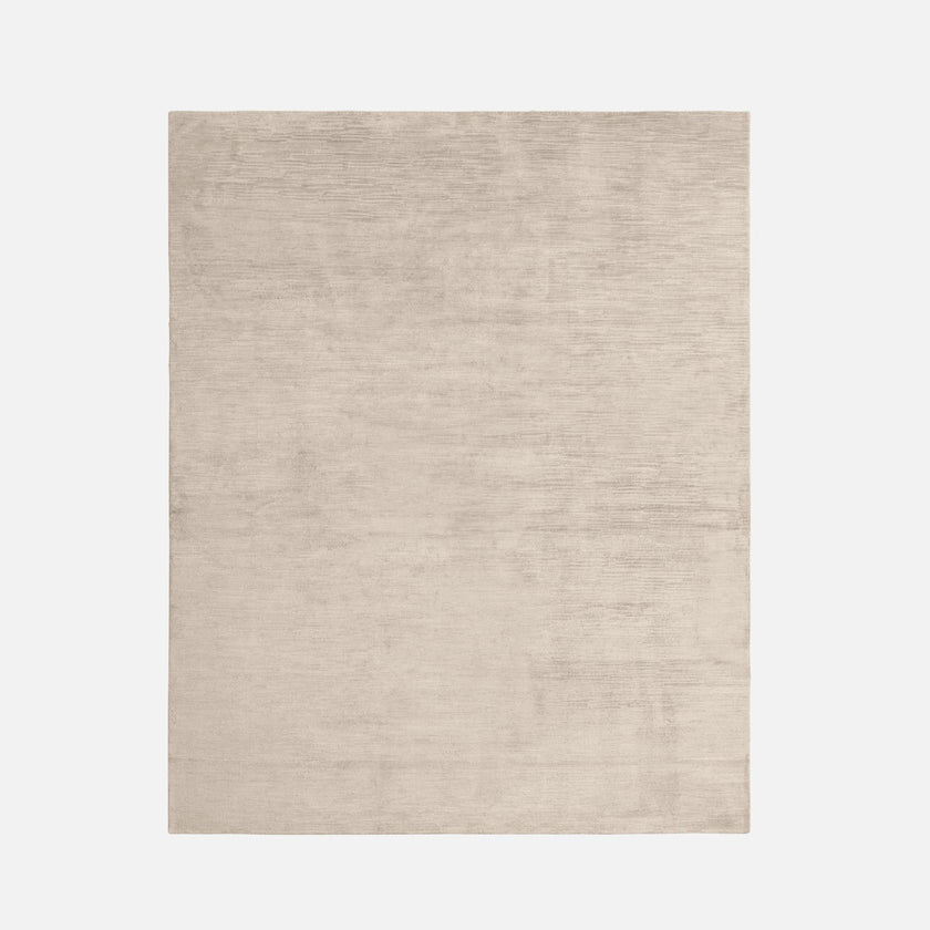 Halston Textured Lyocell Striped Area Rug