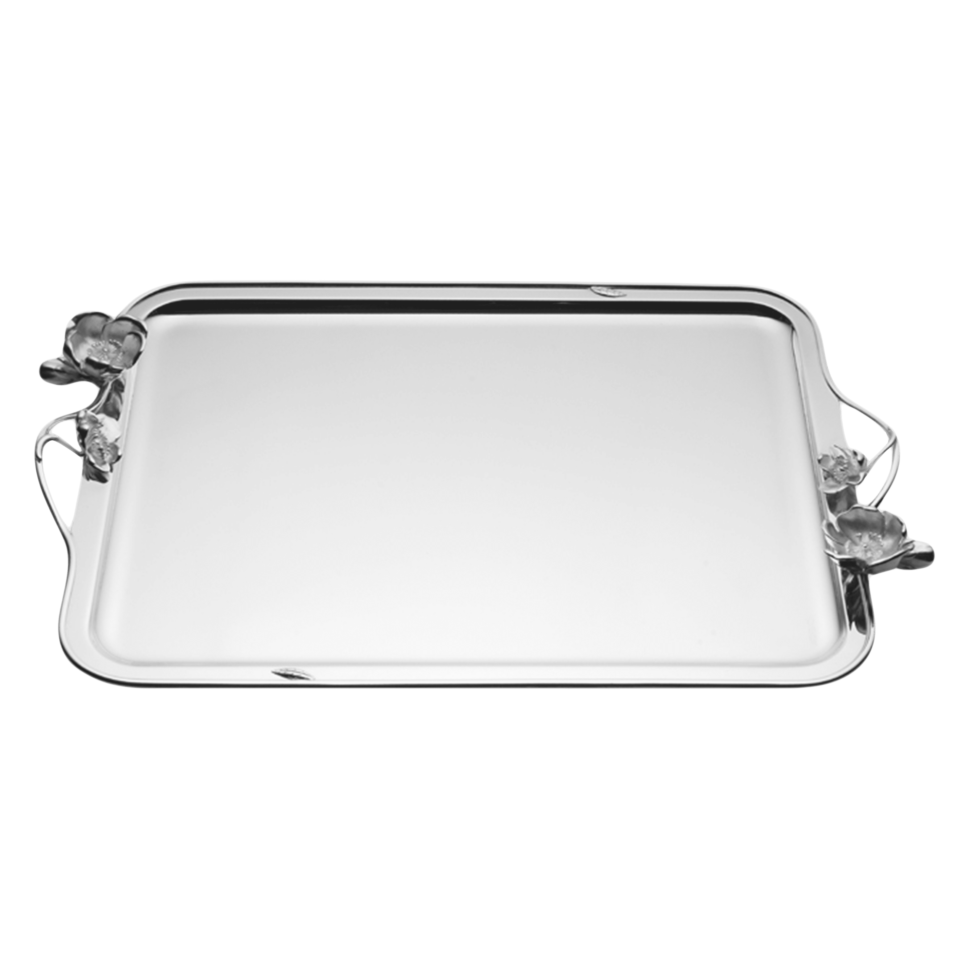Christofle Anémone Silver Plated Tray