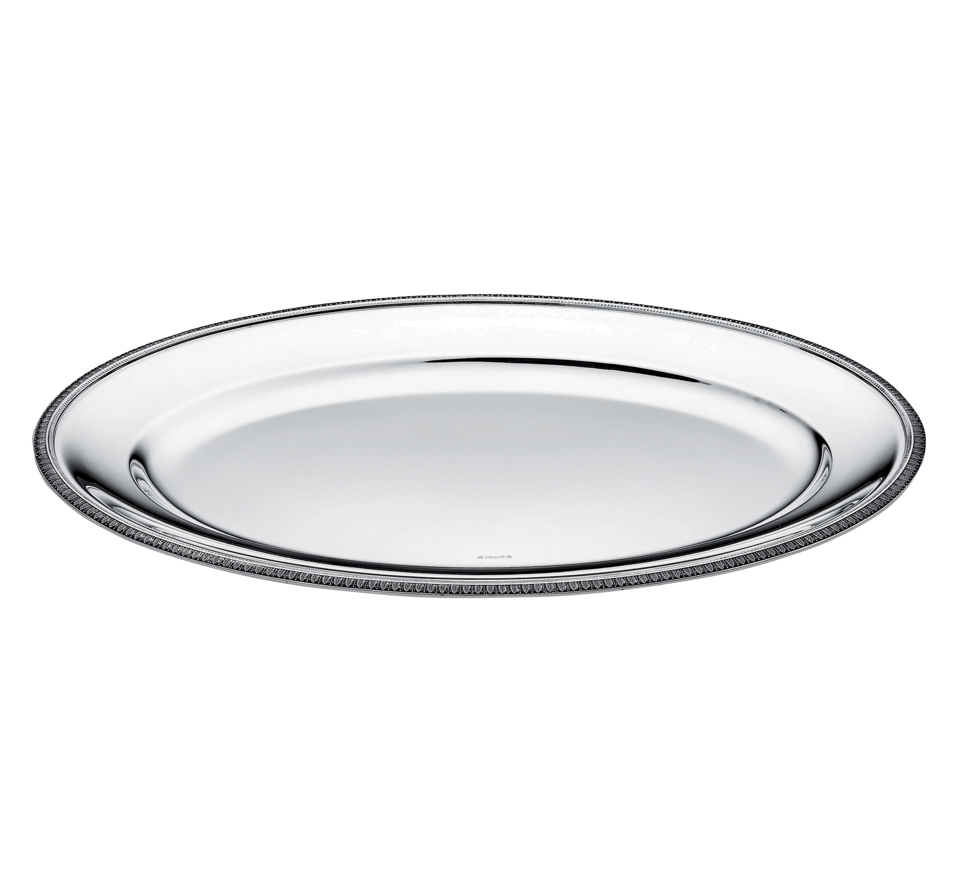 Christofle Malmaison Silver Plated Platter