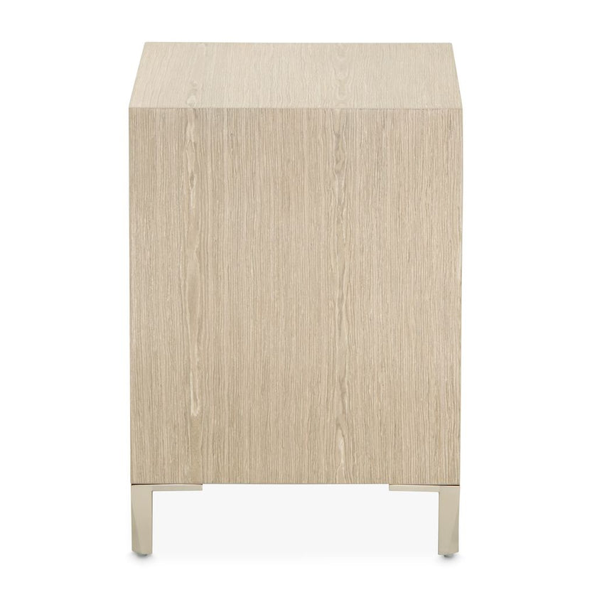 Michael Amini Lotus Bay Small Nightstand - Sand