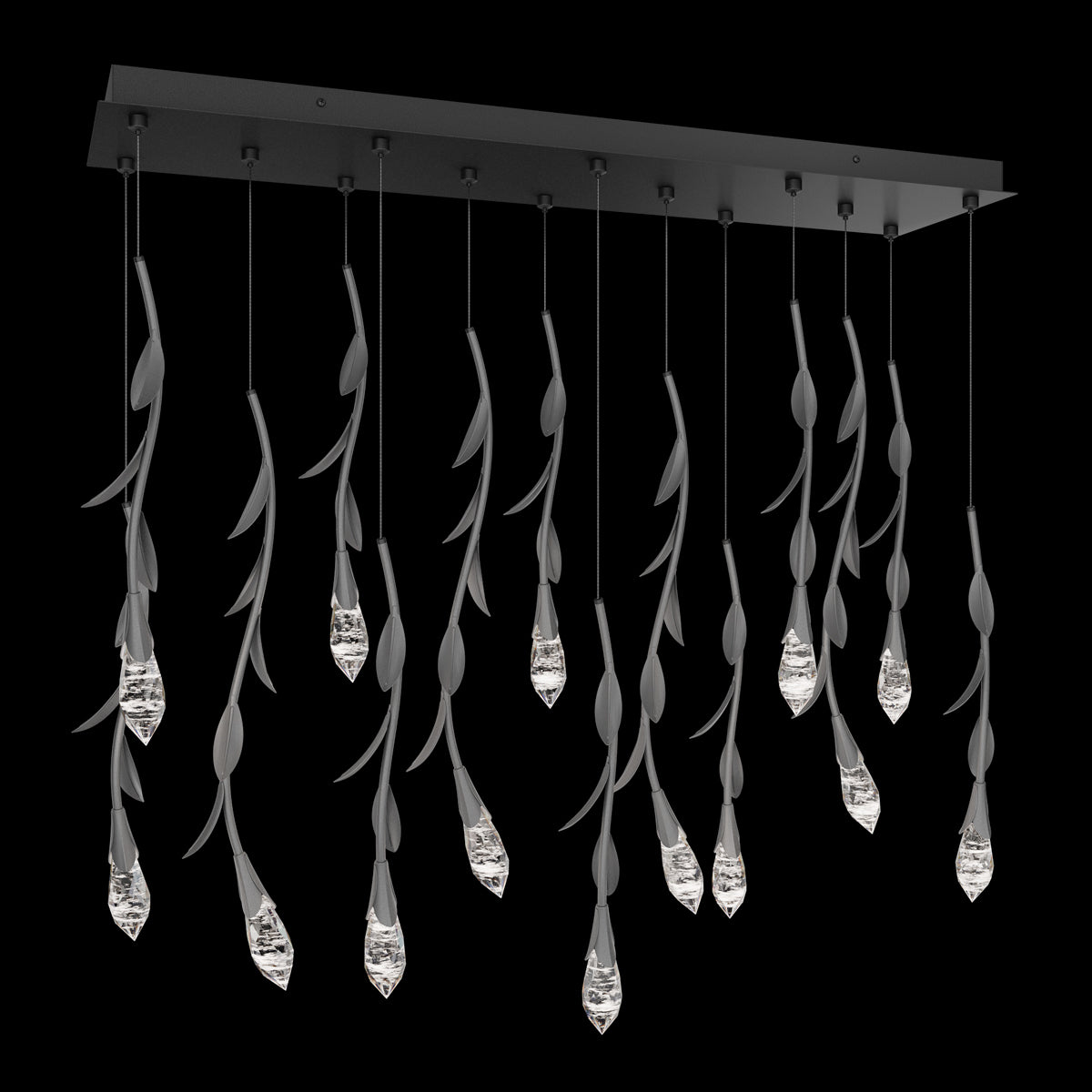 Schonbek Secret Garden 14-Light Linear Pendant