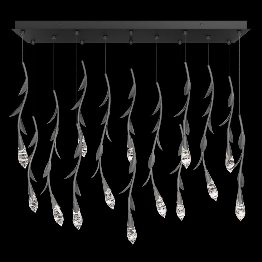 Schonbek Secret Garden 14-Light Linear Pendant