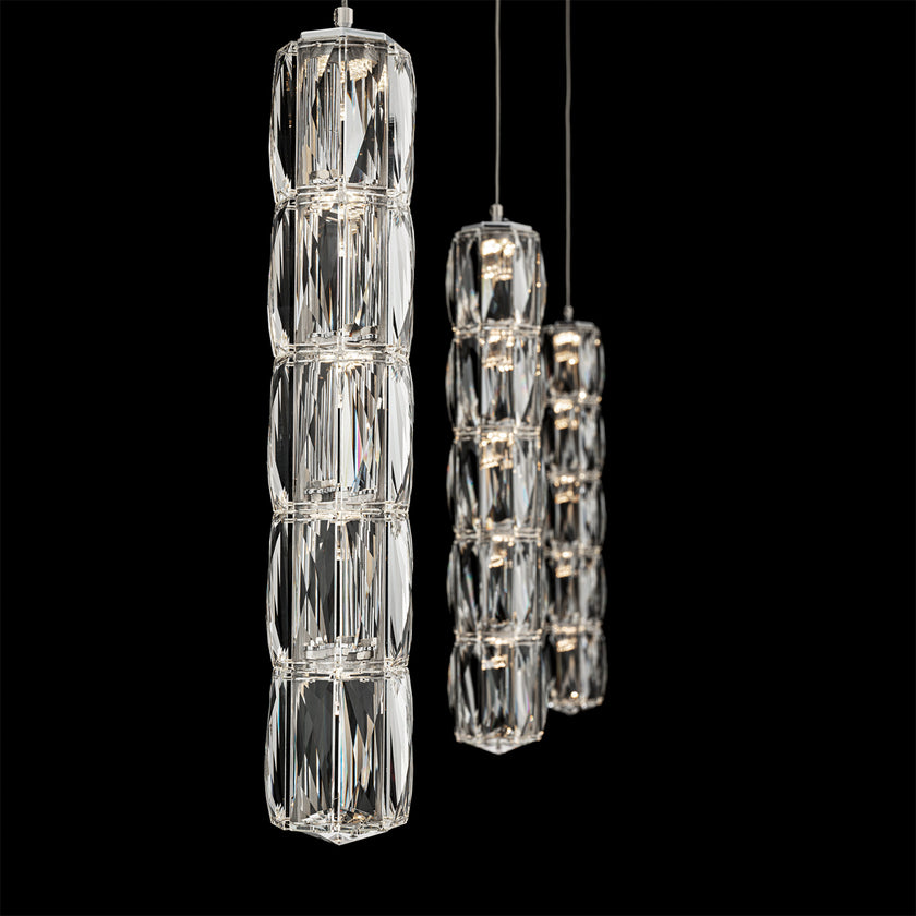 Schonbek Verve 3-Light Linear Multi-Light Pendant