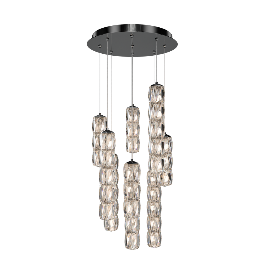 Schonbek Verve 9-Light Round Multi-Light Pendant