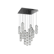 Schonbek Verve 13-Light Square Multi-Light Pendant