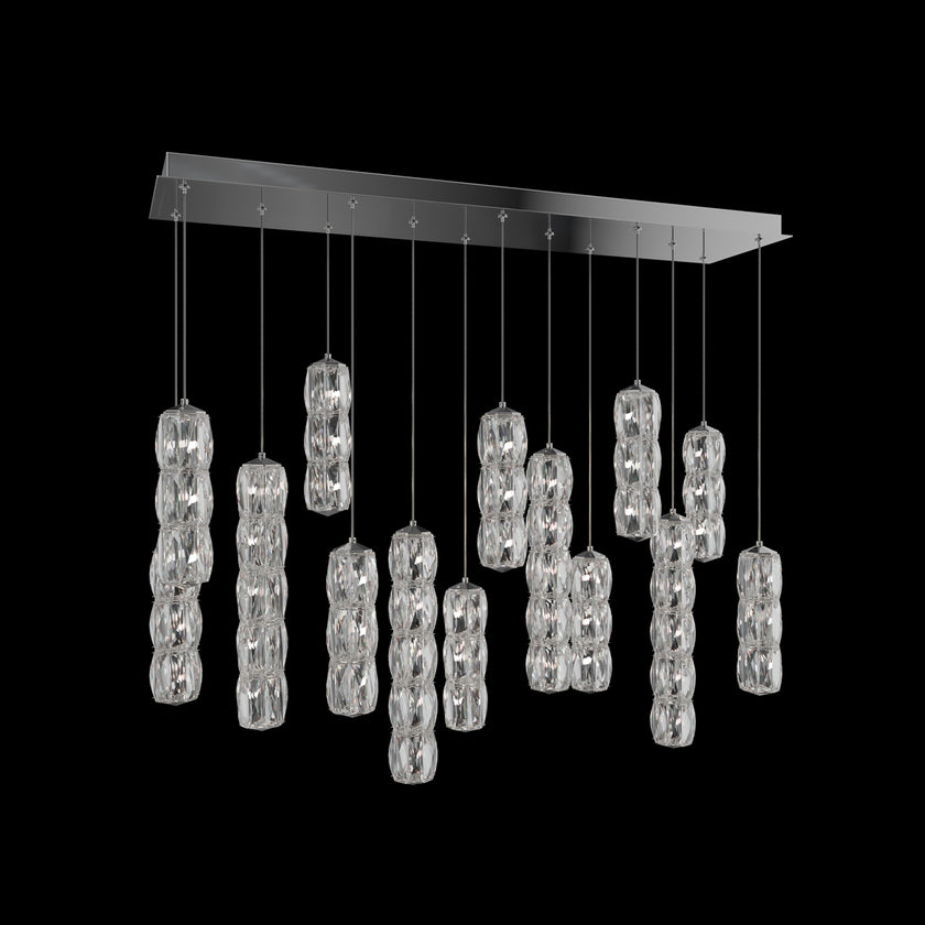 Schonbek Verve 14-Light Linear Multi-Light Pendant