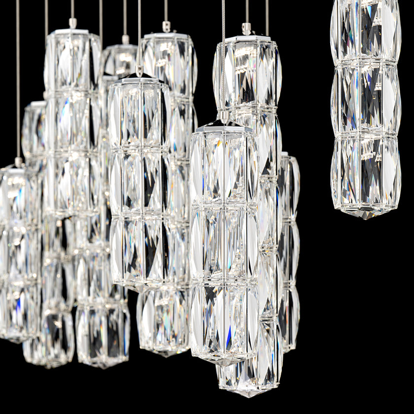 Schonbek Verve 14-Light Linear Multi-Light Pendant