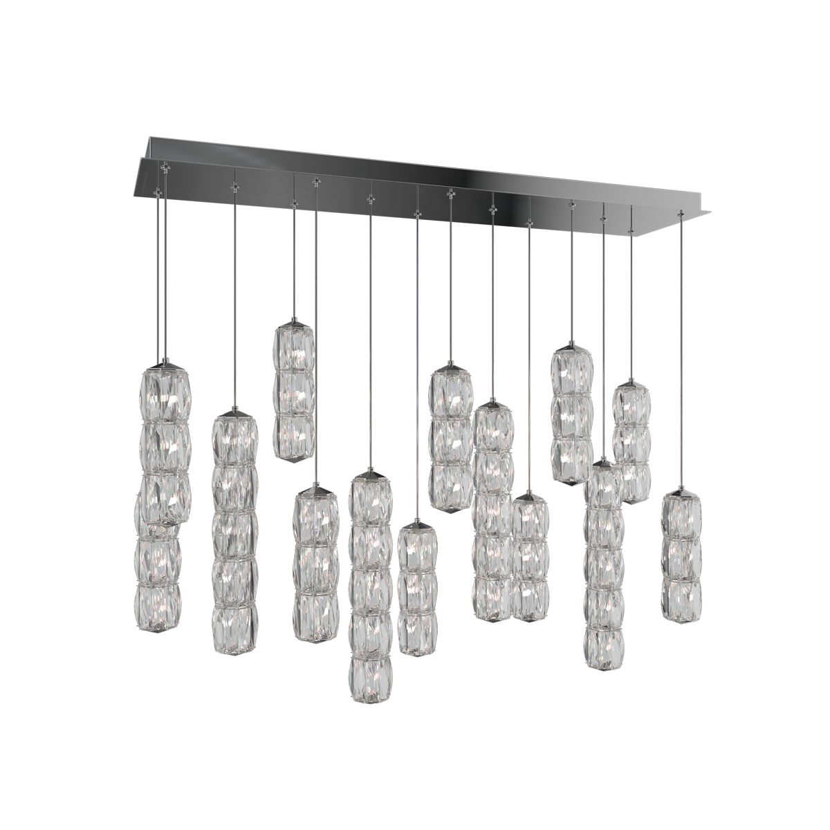 Schonbek Verve 14-Light Linear Multi-Light Pendant