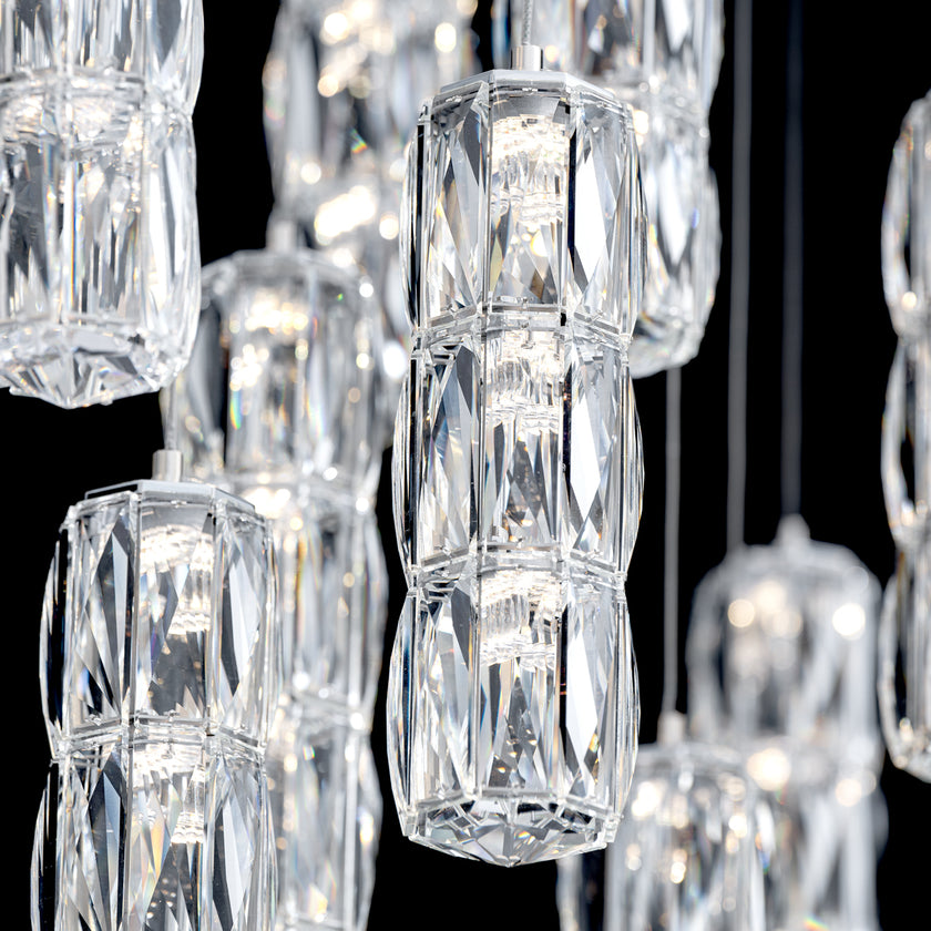 Schonbek Verve 23-Light Linear Multi-Light Pendant