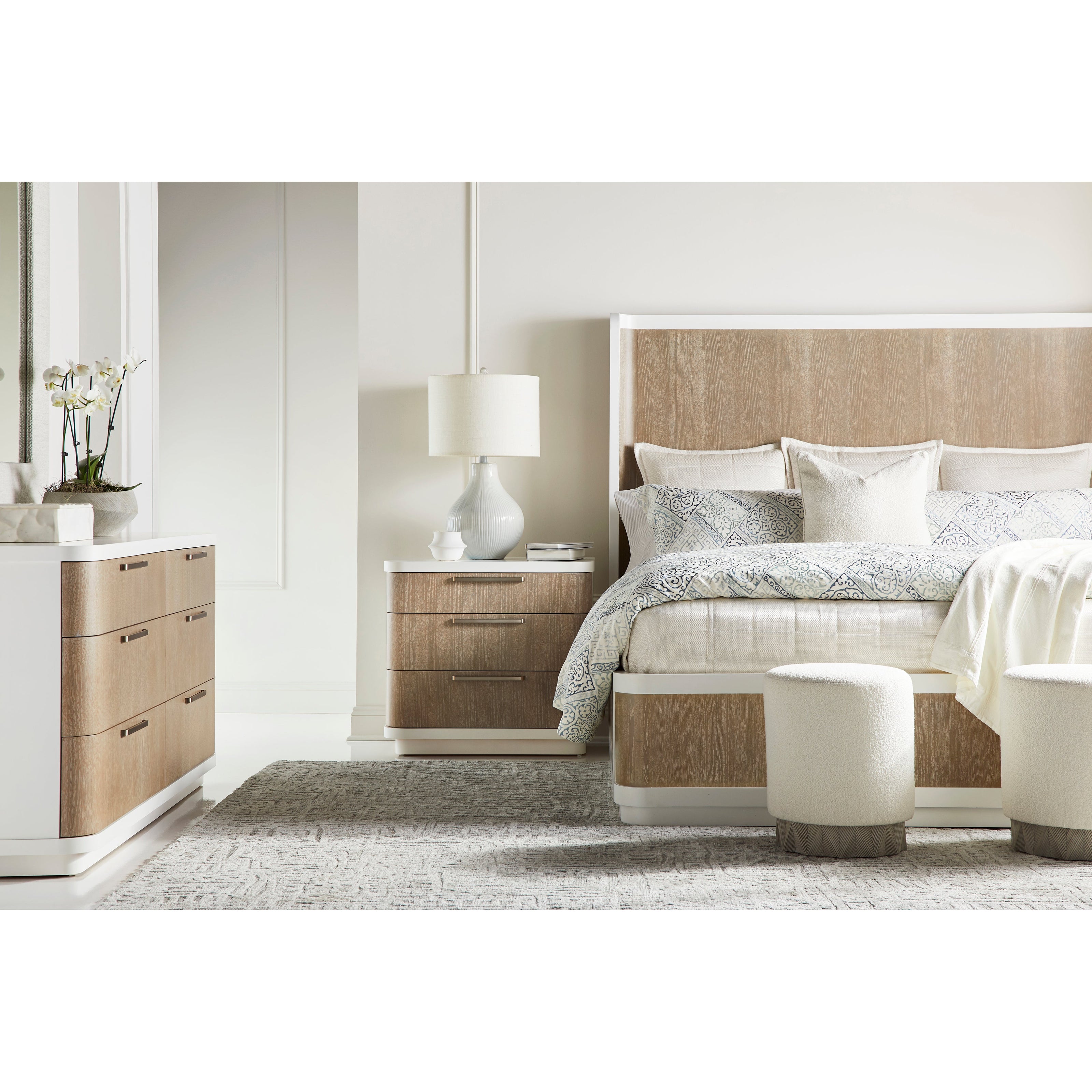 Vanguard Cove 3-Drawer Nightstand