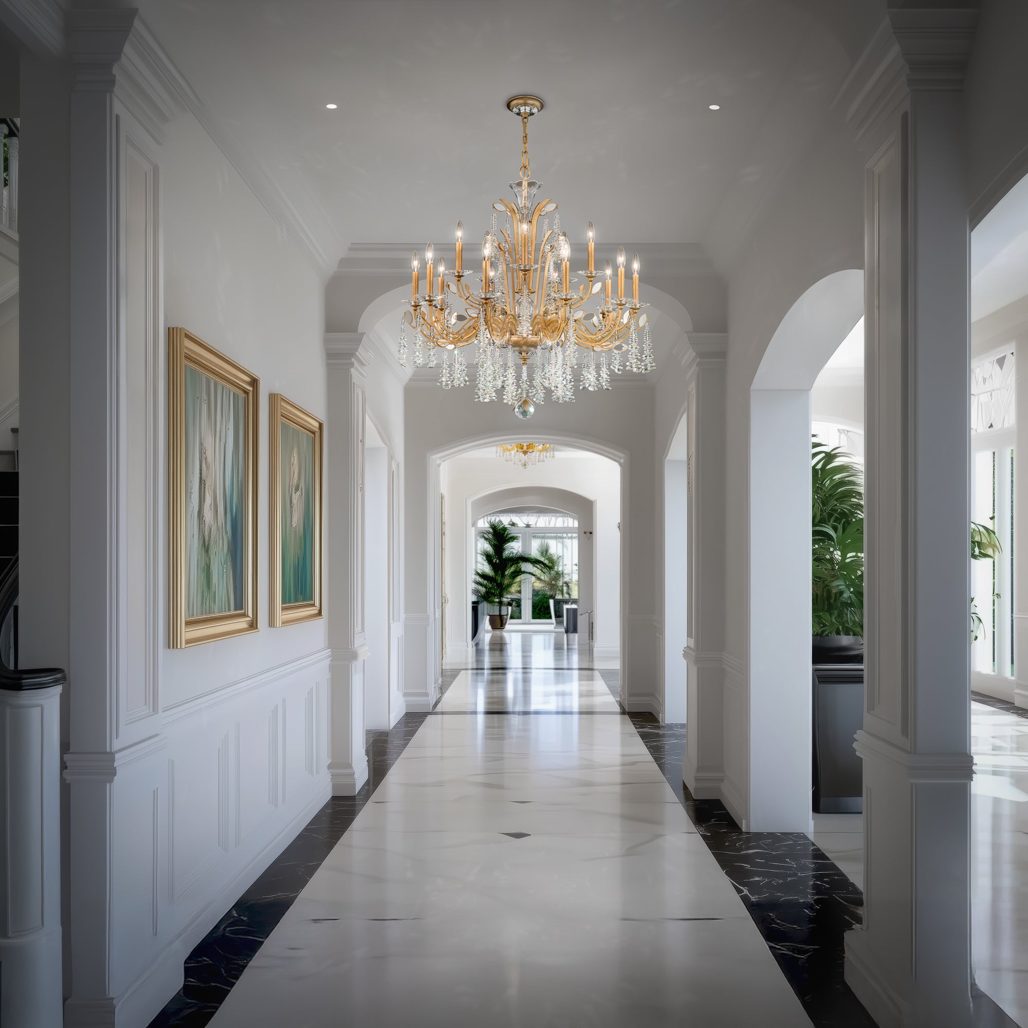 Schonbek MacLyn 15-Light Chandelier