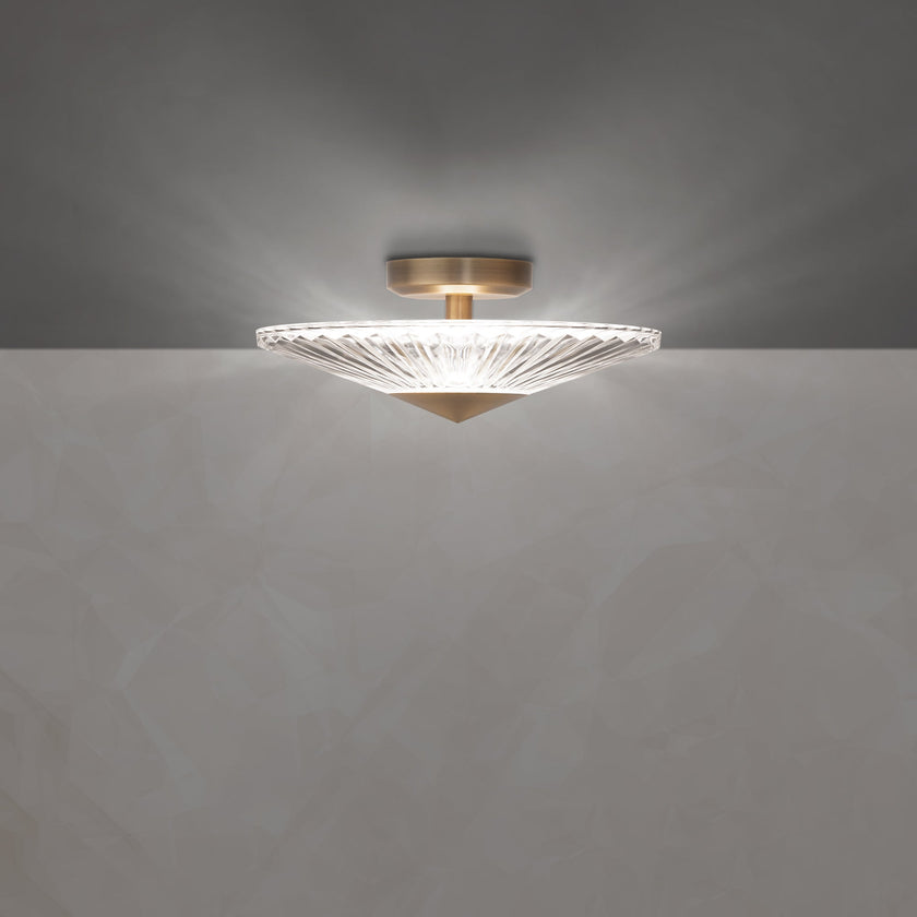 Schonbek Origami S7216 Semi-Flush Mount