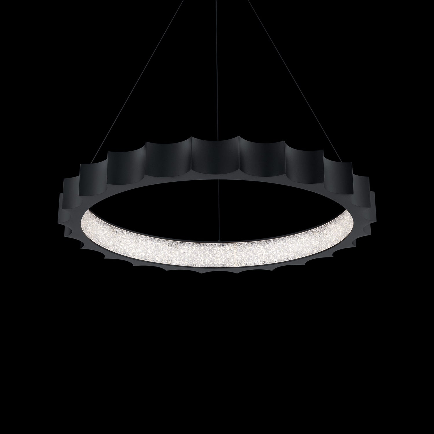 Schonbek Tarte 30" LED Crystal Dust Pendant