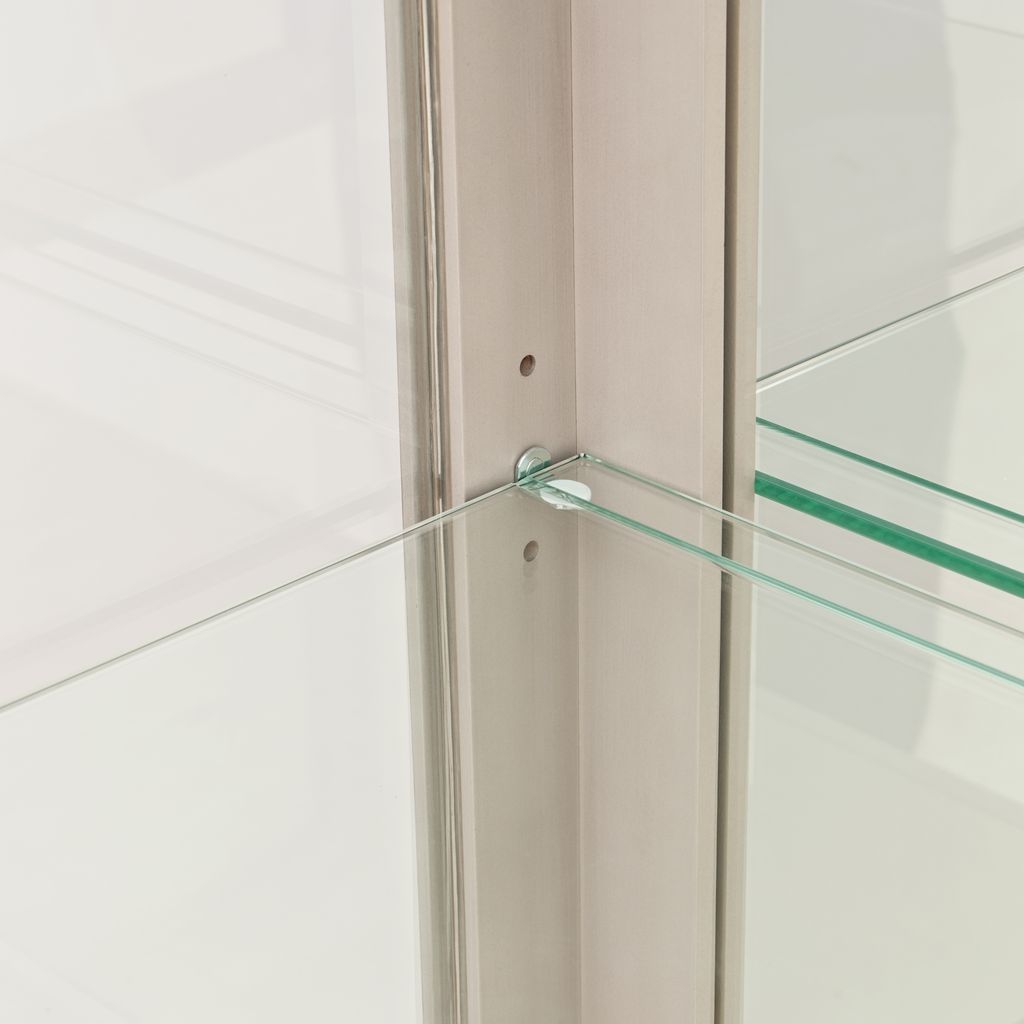Michael Amini Fantosini Display Cabinet - Silver Mist
