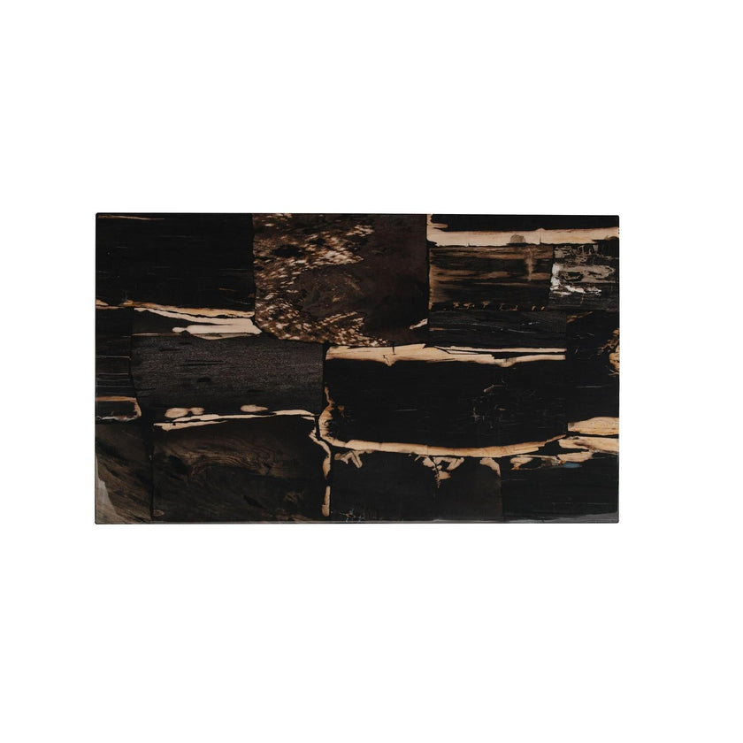 Century Furniture Grand Tour Furniture Petrified Wood Cocktail Table