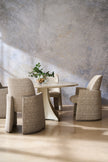 Caracole Signature Debut Astra Dining Arm Chair INV