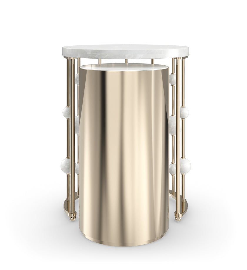 Caracole Signature Debut Orbit Nesting Accent Table