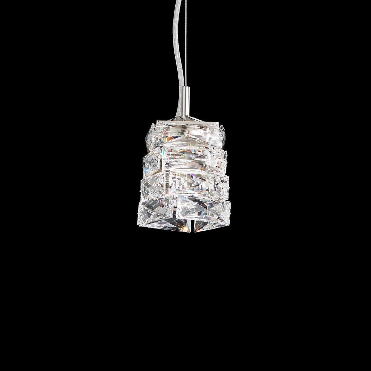 Schonbek Glissando STW310 Mini Pendant